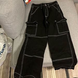 Women’s small flared cargo pants